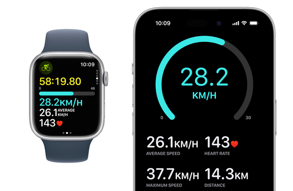 WatchOS 10 Best Feature: Apple Watch and iPhone Combo Redefines Cycling